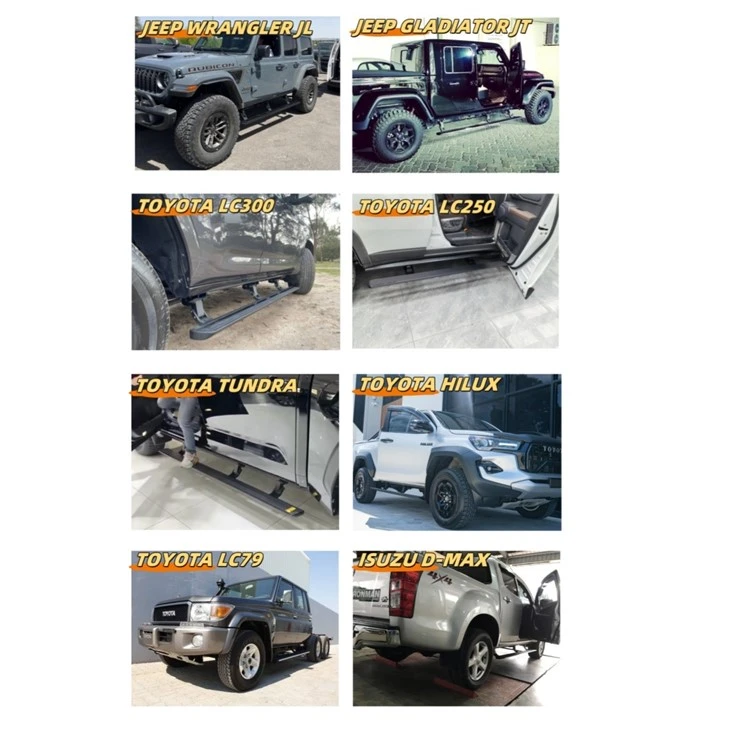 Jeep Gladiator Retractable Side Steps high quality